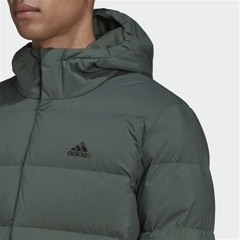 adidas ho j jacke herren|adidas Men's Hiking Helionic Hooded Down Jacket.